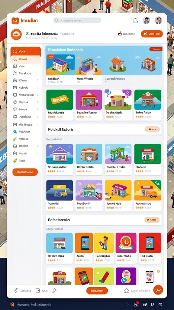 Tampilan utama aplikasi Download bos88 APK untuk Android yang intuitif dan efisien.